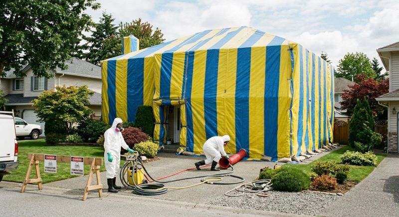 Tent Fumigation in Wilmington, DE